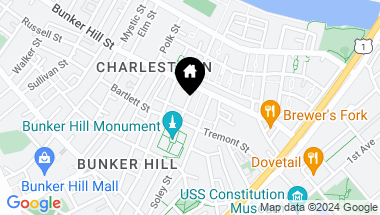 Map of 9 Monument Street # R, Boston MA, 02129