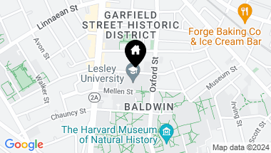 Map of 28 Wendell Street, Cambridge MA, 02138