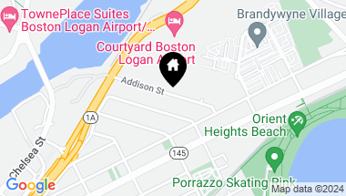 Map of 131-135 Addison Street, Boston MA, 02128