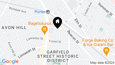 Map of 5 Frost Street, Cambridge MA, 02140