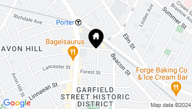 Map of 3 Frost Street, Cambridge MA, 02140