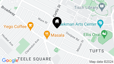 Map of 83-85 Electric Ave, Somerville MA, 02144