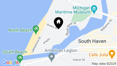 Map of 56 North Shore Dr, South Haven MI, 49090