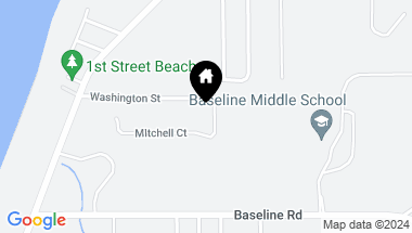Map of 38 Lincoln Avenue, South Haven MI, 49090