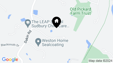 Map of 30 Field Road, Sudbury MA, 01776