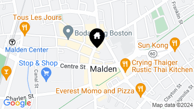 Map of 389 Main Street # 301, Malden MA, 02148