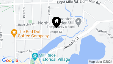 Map of 000 ROUGE Street, Northville MI, 48167