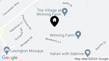 Map of 3 Mulberry Ln, Lexington MA, 02420