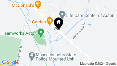 Map of 6 Great Road, Acton MA, 01720
