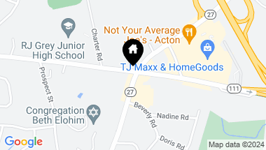 Map of 411 Massachusetts Ave # 202, Acton MA, 01720