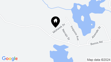 Map of Lot 6 Mohawk Drive, Hubbardston MA, 01452