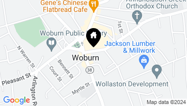 Map of 23-25 Montvale Avenue, Woburn MA, 01801