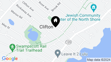 Map of 75 Clifton Ave, Marblehead MA, 01945