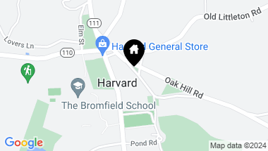 Map of 20 Fairbank St, Harvard MA, 01451