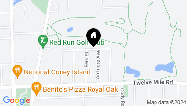 Map of 510 BEAVER Avenue, Royal Oak MI, 48073