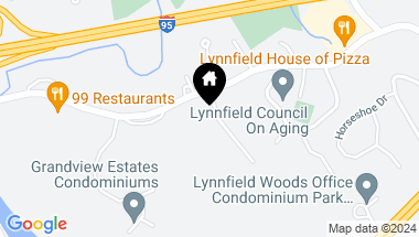 Map of 3 Winchester Drive, Lynnfield MA, 01940