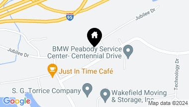Map of 2 Centennial Drive, Peabody MA, 01960