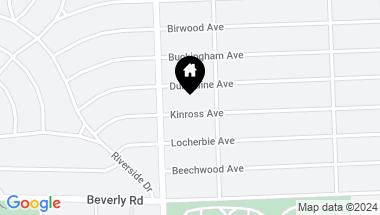 Map of 17928 KINROSS Avenue, Beverly Hills Vlg MI, 48025