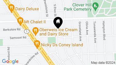 Map of 4610 COOPER Avenue, Royal Oak MI, 48073