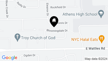 Map of 0000 Bloomingdale Drive, Troy MI, 48085