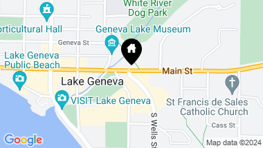 Map of 625 S Wells St, Lake Geneva WI, 53147