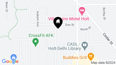Map of 2140 Adelpha Avenue, Holt MI, 48842