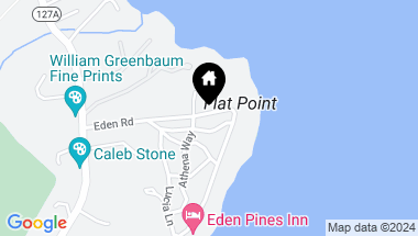 Map of 21 Eden Rd, Rockport MA, 01966