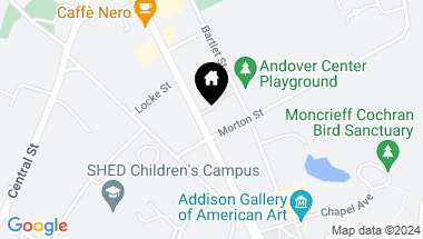 Map of 126-132 Main St, Andover MA, 01810