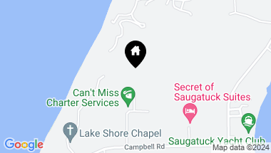 Map of 568 Weirich Drive, Saugatuck MI, 49453