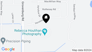 Map of 2380 Houghton Hollow Drive, Lansing MI, 48911