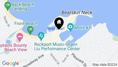 Map of 9 Bearskin Neck # B, Rockport MA, 01966