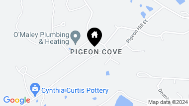 Map of 38 Pigeon Hill Street, Rockport MA, 01966