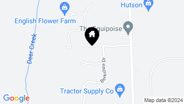 Map of 1027 Foxborough Drive, Williamston MI, 48895