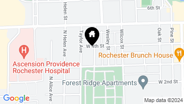 Map of 333 N CASTELL Avenue, Rochester MI, 48307