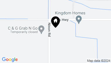 Map of 7894 Nixon Road, Charlotte MI, 48813