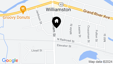 Map of 333 S Putnam Street, Williamston MI, 48895