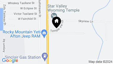 Map of 10 TEMPLE VIEW LOOP, Afton WY, 83110