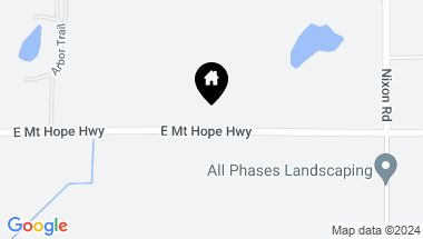 Map of 6655 E Mount Hope Highway, Grand Ledge MI, 48837