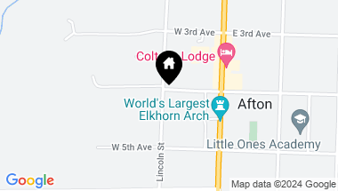 Map of 413 LINCOLN Street, Afton WY, 83110