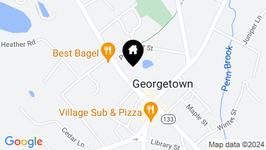 Map of 51 West Main # 2, Georgetown MA, 01833