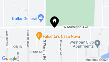 Map of 3721 W Michigan Avenue, Lansing MI, 48917