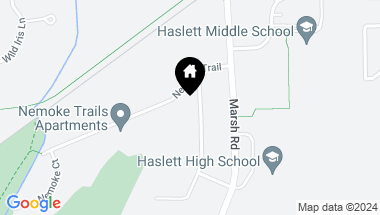 Map of 5493 Maple Ridge, Haslett MI, 48840
