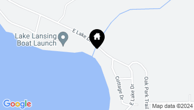 Map of 6225 E Lake Drive, Haslett MI, 48840