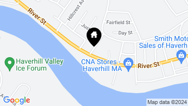 Map of 629-635 River St, Haverhill MA, 01832
