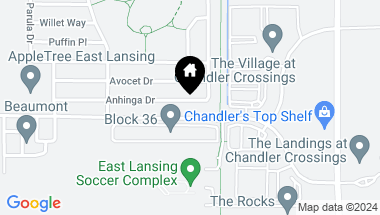 Map of 441 Anhinga Drive, East Lansing MI, 48823