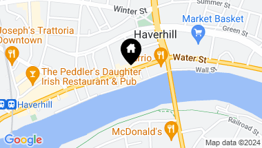 Map of 92 Merrimack, Haverhill MA, 01830