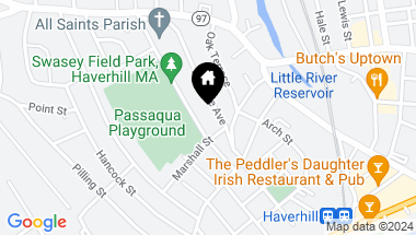 Map of 44-46 Bellevue Ave, Haverhill MA, 01832