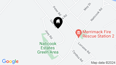 Map of 12 Gail Road, Merrimack NH, 03054