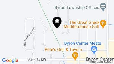 Map of 8259 Country Rail Drive SW, Byron Center MI, 49315