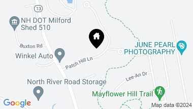 Map of 32 Patch Hill Lane, Milford NH, 03055